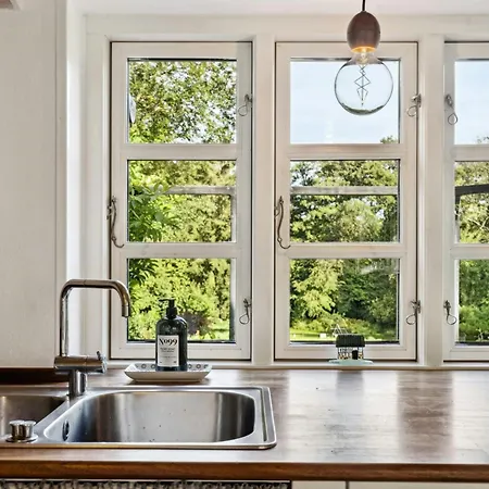 Timber-framed With Bright And Idyllic Garden